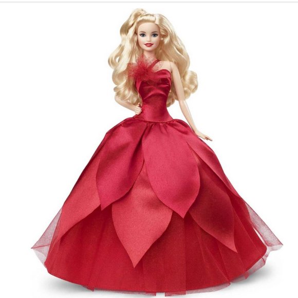 Barbie Signature 2022 Holiday Barbie Doll - Picture 1 of 5
